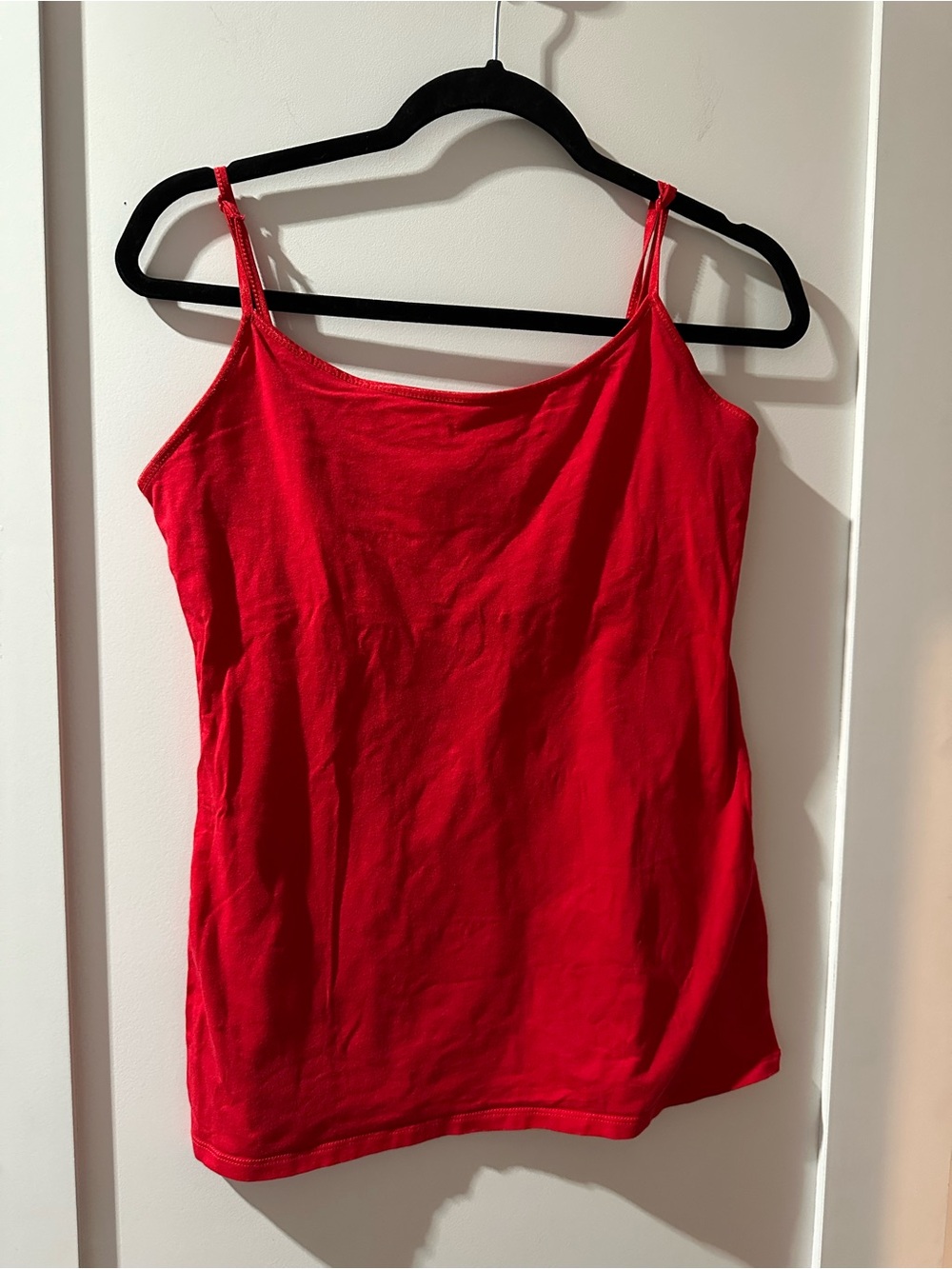 Women’s Red Spaghetti Strap Tank Top